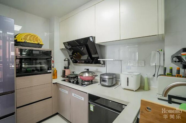 115㎡江門松鶴新城現代風,格局大氣寬敞,內飾清新簡約的實用戶型